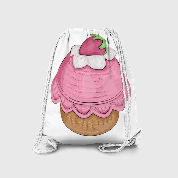 Рюкзак «Розовый капкейк»
