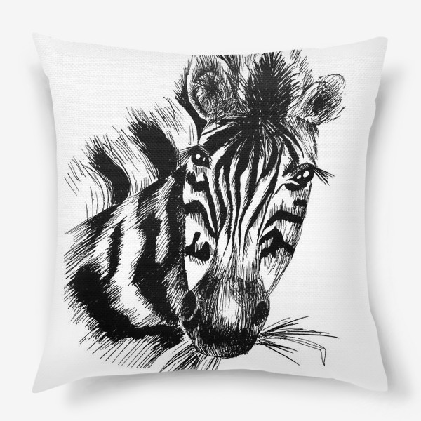 Подушка «Дикая зебра»