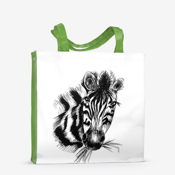 Сумка-шоппер «Дикая зебра»