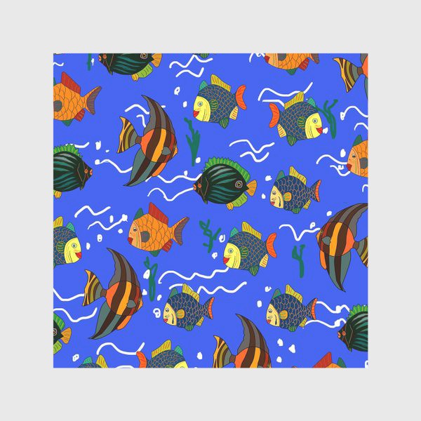 Скатерть «Радужные рыбки»