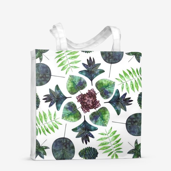 Сумка-шоппер «Ботаника листья»