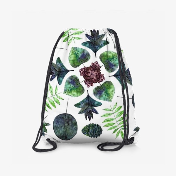 Рюкзак «Ботаника листья»