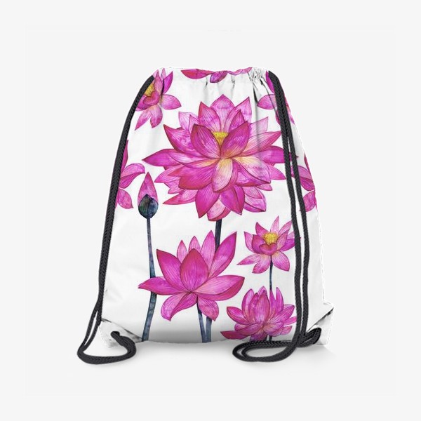 Рюкзак «Розовые лотосы»