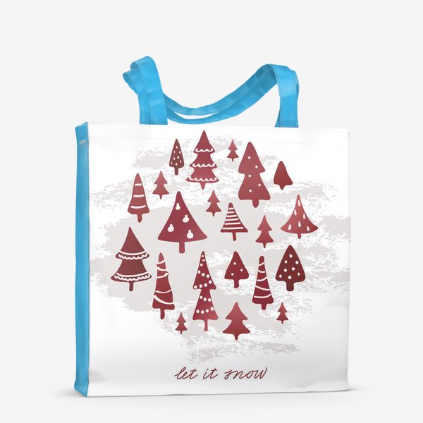 Сумка-шоппер «let it snow»