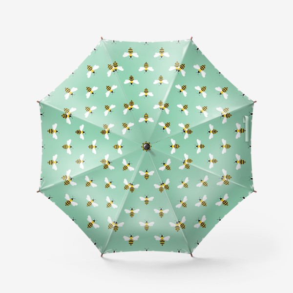 Зонт «Пчелиный паттерн»