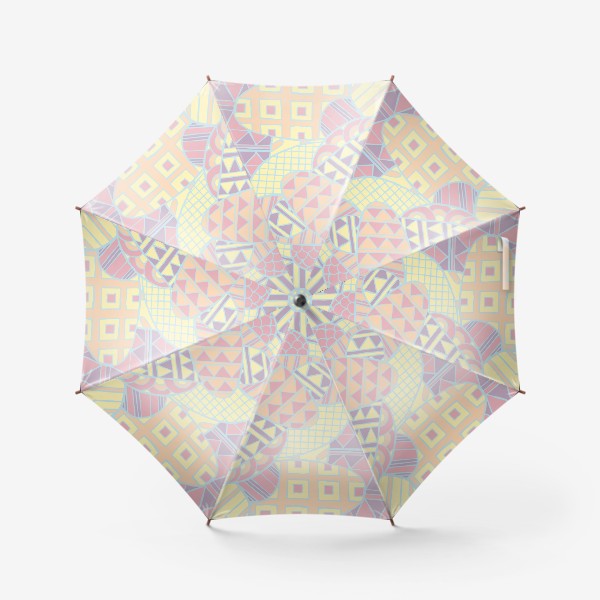 Зонт «Пастельная абстракция»