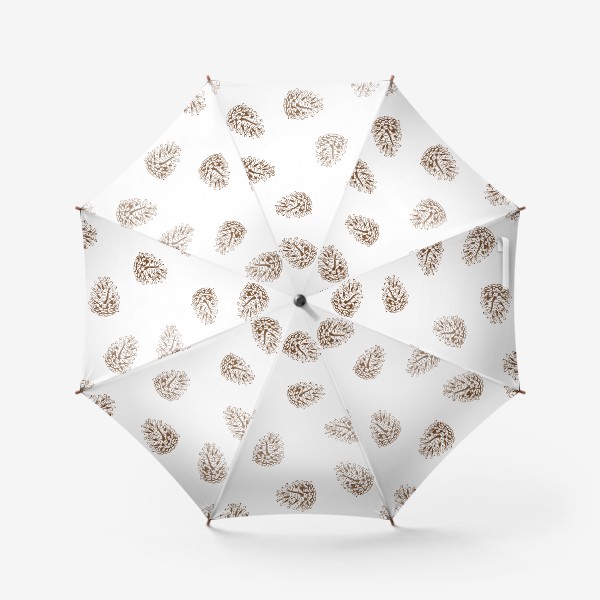 Зонт «Паттерн с шишками»