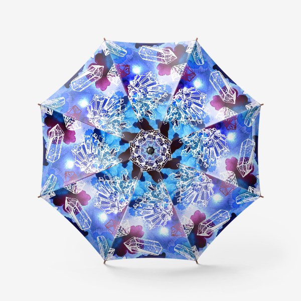 Зонт «кристаллы в космосе»