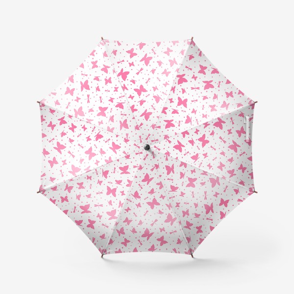 Зонт «Розовые бабочки»