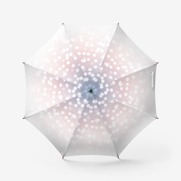 Зонт «Нежный фон с блестяшками»