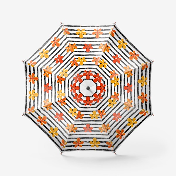 Зонт «Листья каштана»