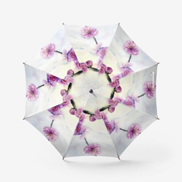Зонт «Розовое весеннее»