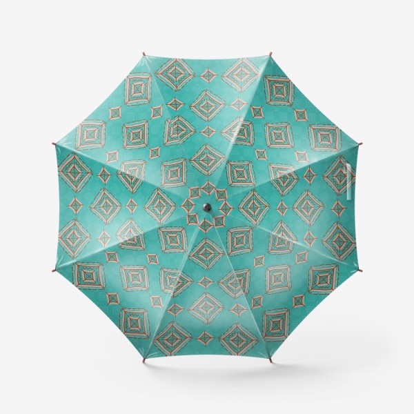 Зонт «Плитка из ромбов»