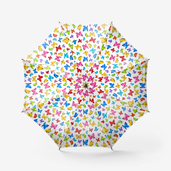 Зонт «Радужные бабочки»