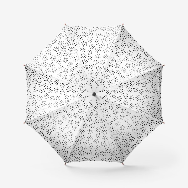 Зонт «Паттерн с треугольниками - дудлами»