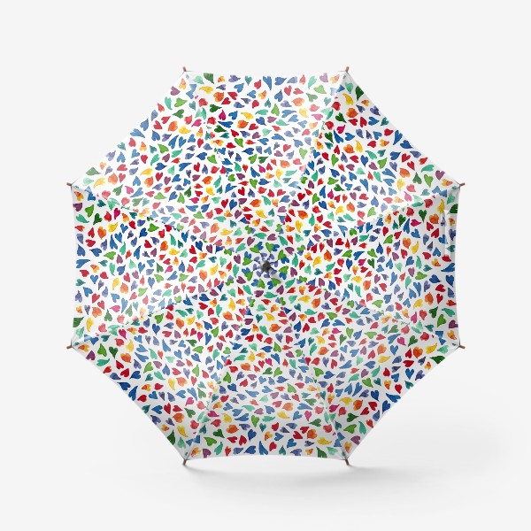 Зонт «Colorful hearts pattern»