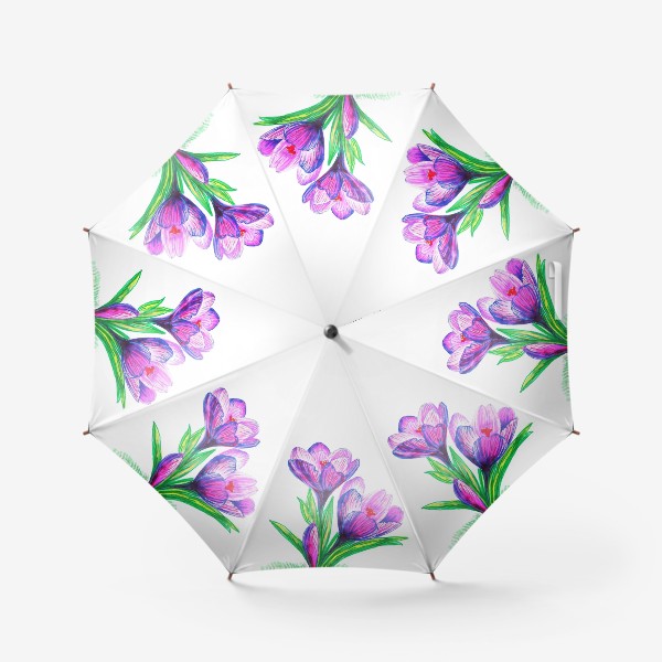 Зонт «Крокусы»