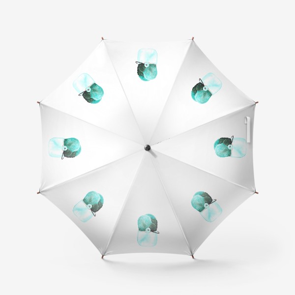 Зонт «Кактусы в горшке»