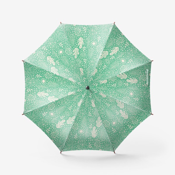 Зонт «Мятные листья»