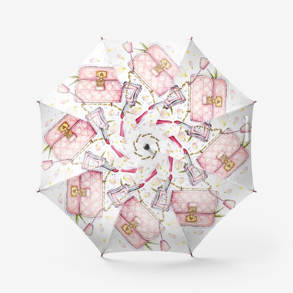 Зонт «Dior мания. Сумочка, аромат и помада»