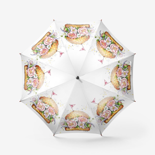 Зонт «Цветочный бургер»