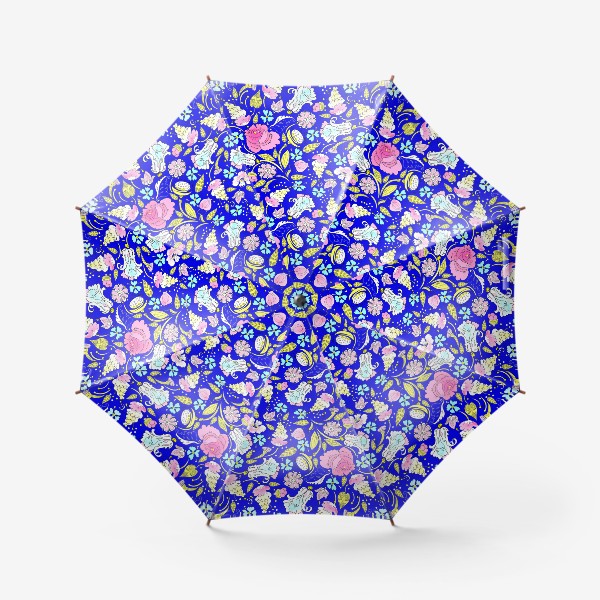 Зонт «Пышные цветы»
