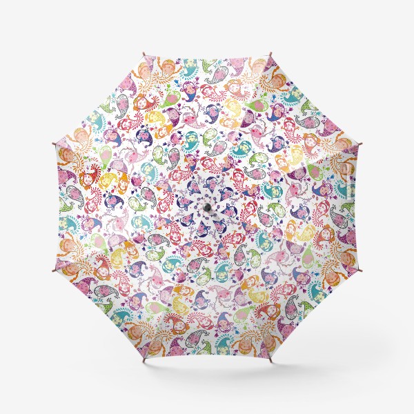 Зонт «Праздничные гномики»