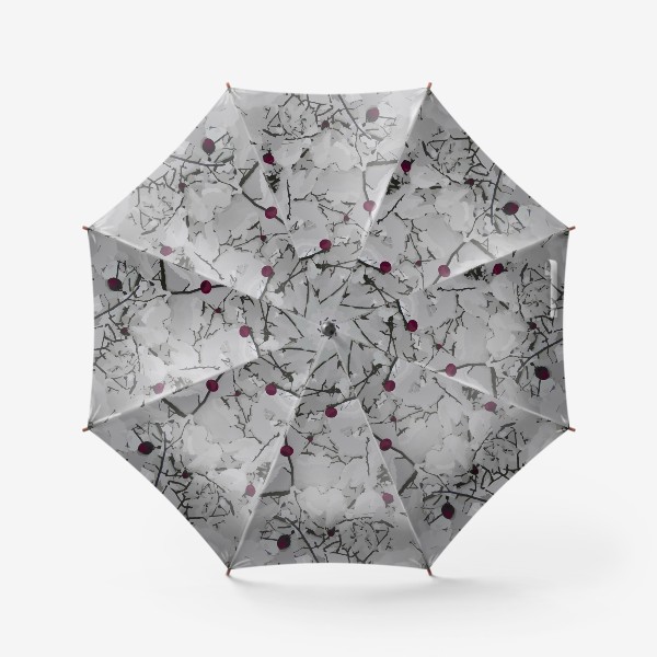 Зонт «Яблони в снегу»