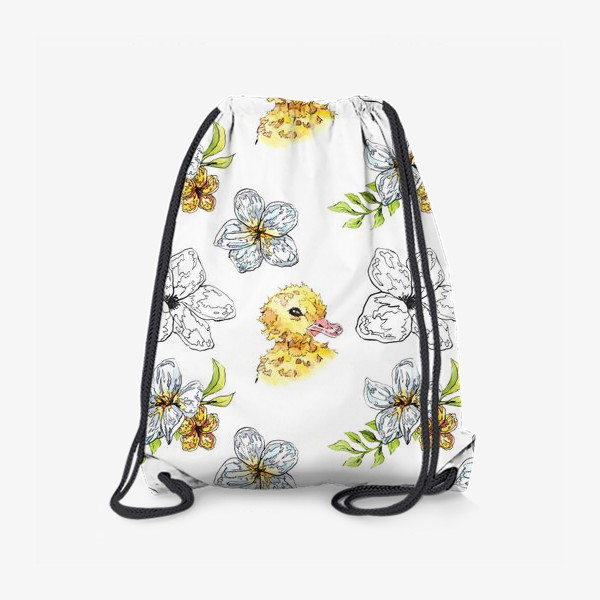 Рюкзак «Утята и цветы»