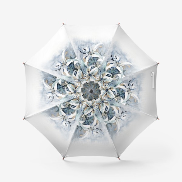 Зонт «Белое и синее»