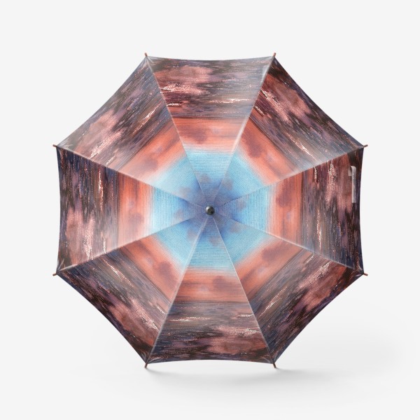 Зонт «Оранжевый закат»