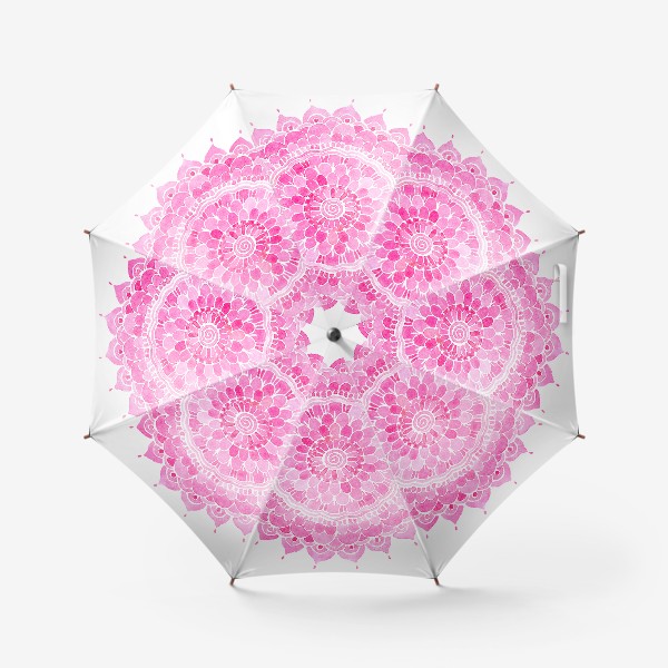 Зонт «Мандала. Восточные цветы»