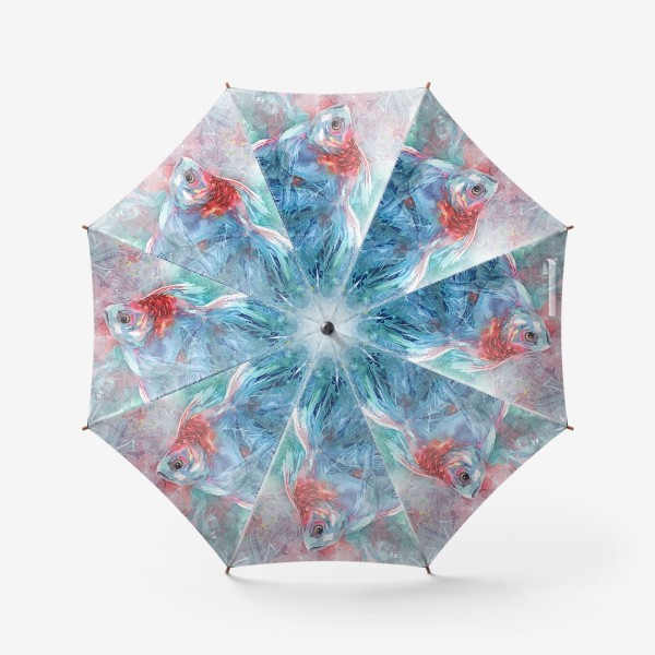 Зонт «Рыбка в весенней воде»