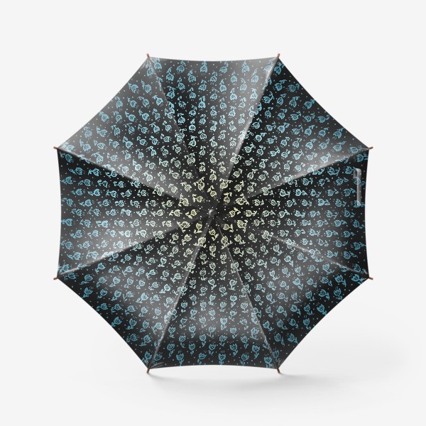Зонт «Пастельные цветы»