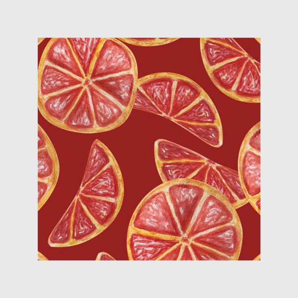 Шторы «Оранжевые апельсины»