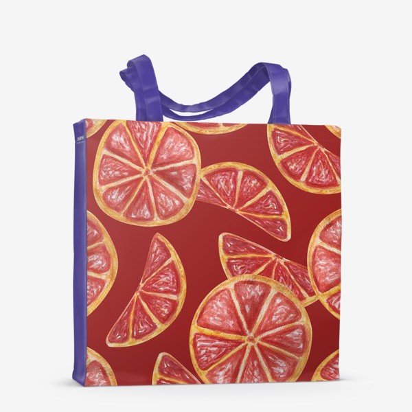 Сумка-шоппер «Оранжевые апельсины»
