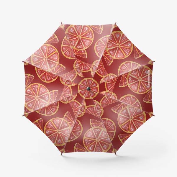 Зонт «Оранжевые апельсины»