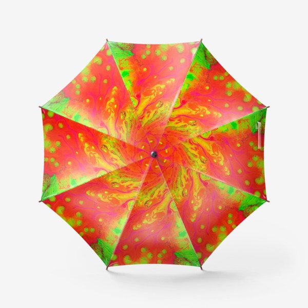 Зонт «Кислотная неоновая абстракция»