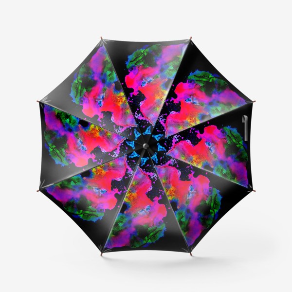 Зонт «Неоновая абстракция»