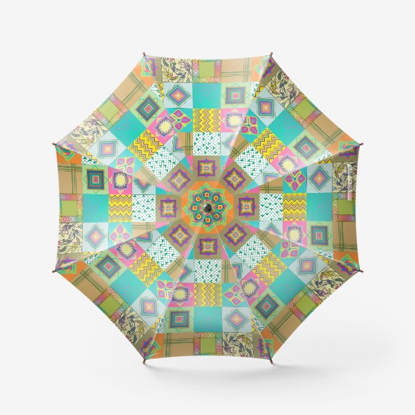 Зонт «Нежный пэчворк»