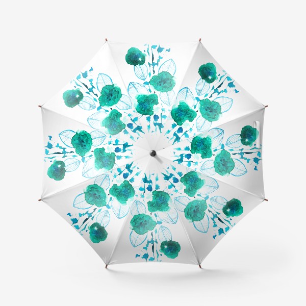 Зонт &laquo;абстрактные цветы&raquo;