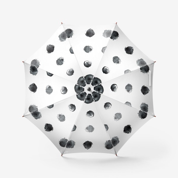 Зонт «Черные круги»