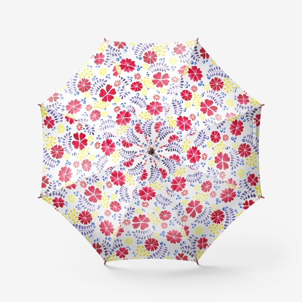 Зонт «Цветочная поляна»