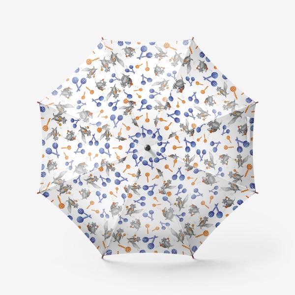 Зонт «Веселые еноты»