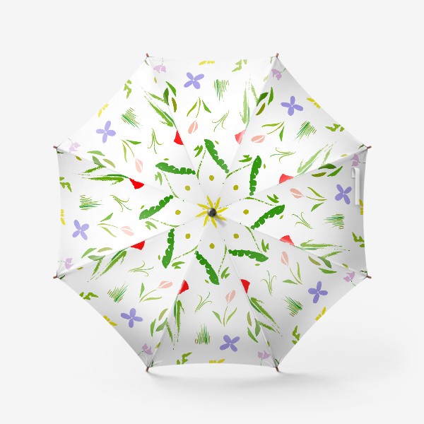 Зонт &laquo;Цветы цвета цветов&raquo;