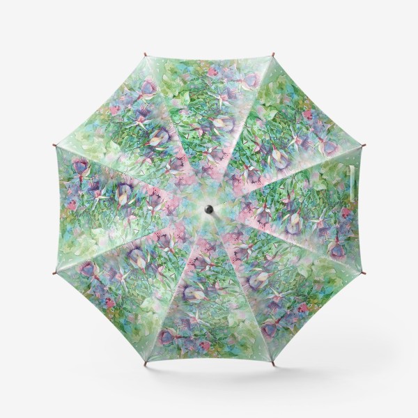 Зонт «Ветка фуксии»