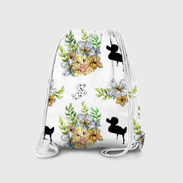 Рюкзак «Утята в цветах»