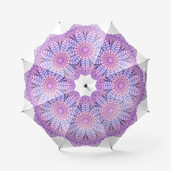 Зонт «Сиреневый лотос»