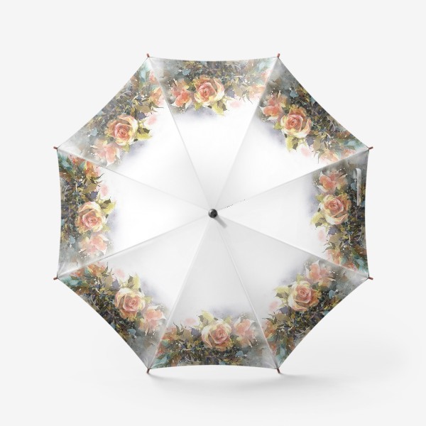 Зонт «Розовый букет»