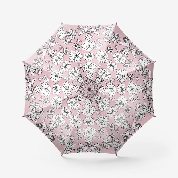 Зонт «Лотосы»